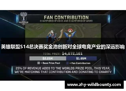 英雄联盟S14总决赛奖金池创新对全球电竞产业的深远影响 英雄联盟S14总决赛奖金池创新对全球电竞产业的深远影响